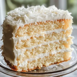 Old-Fashioned Coconut Cake