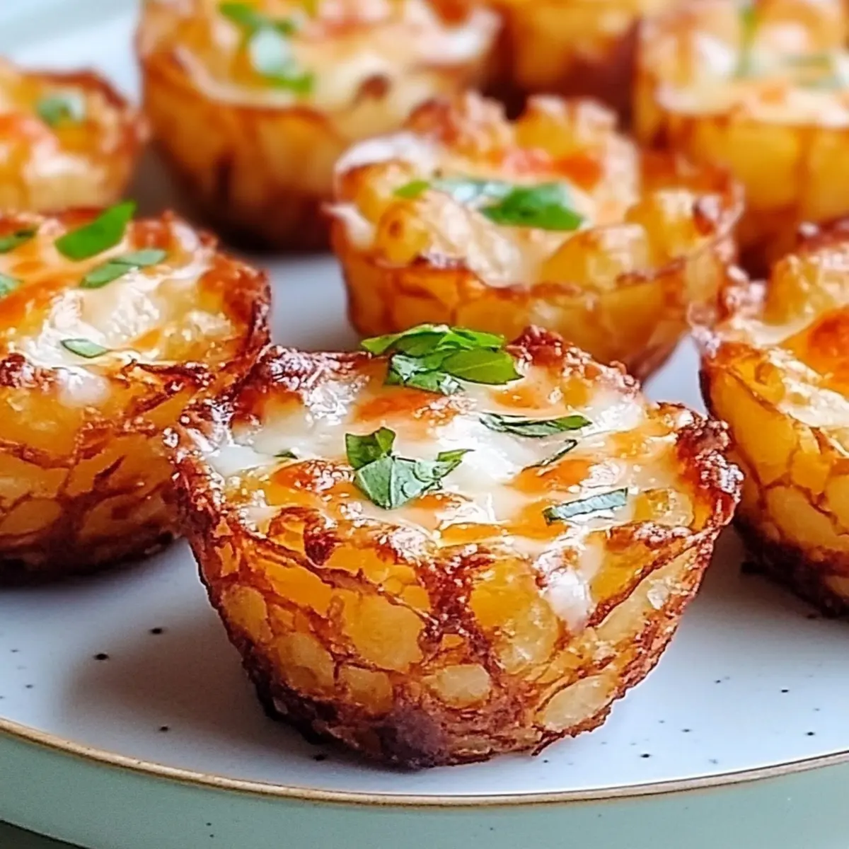 Tater Tot Appetizer Cups