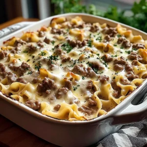 Beef Stroganoff Casserole