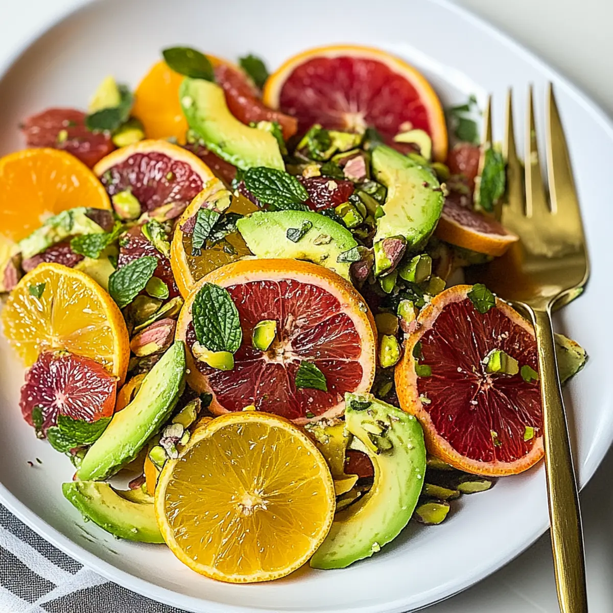 Citrus Avocado Salad with Pistachios