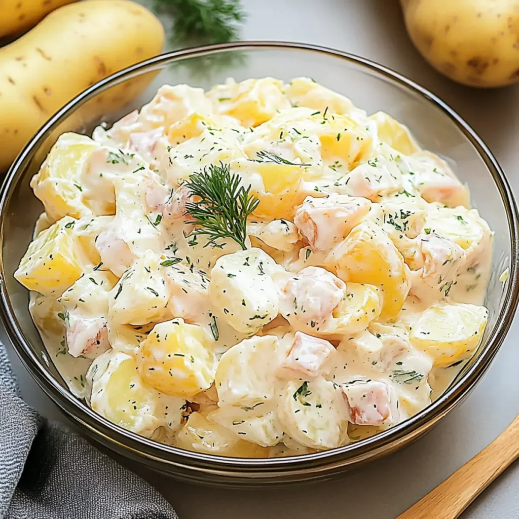 The Best Creamy Potato Salad