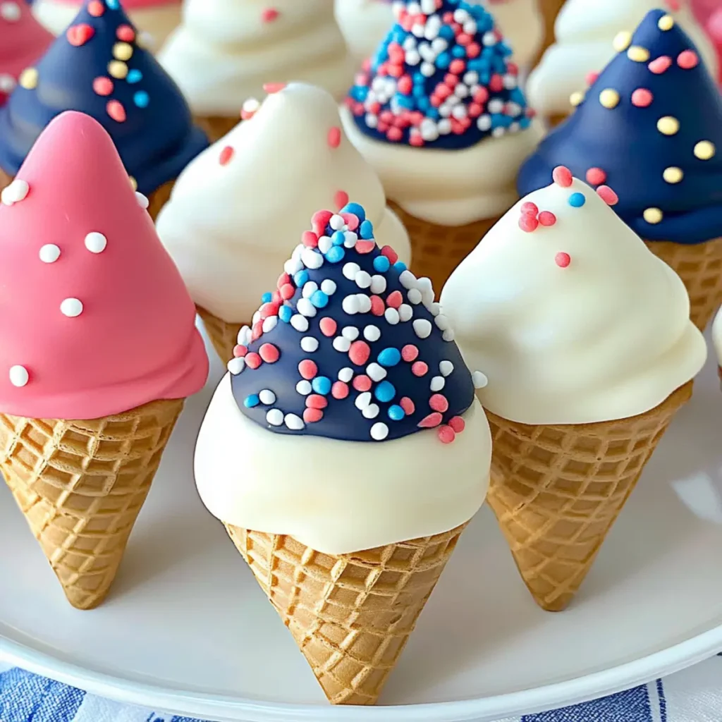 Ice Cream Cone Cake Pops