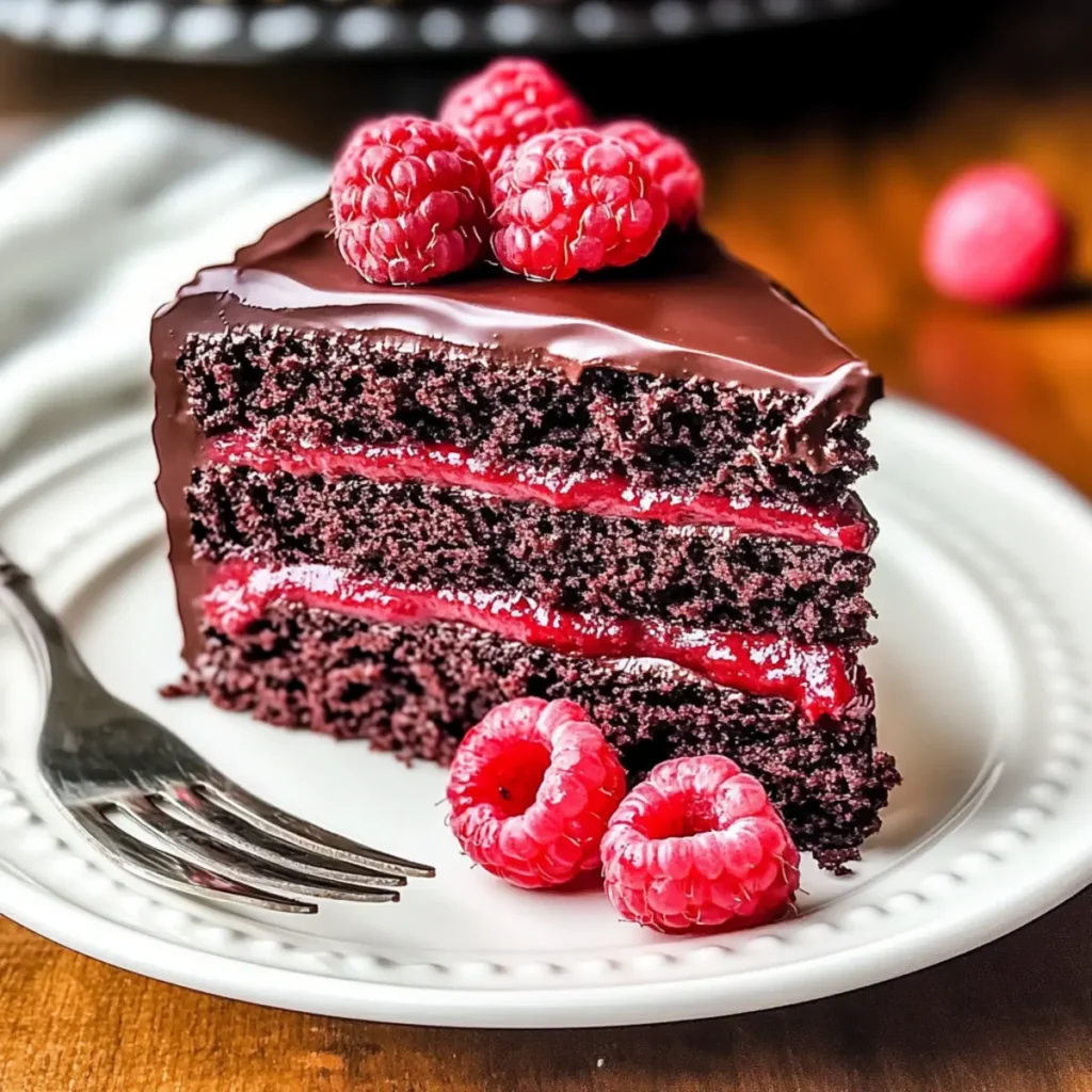 Chocolate Raspberry Cake