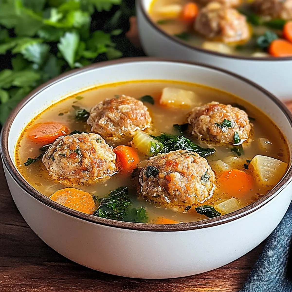 Meatball Soup