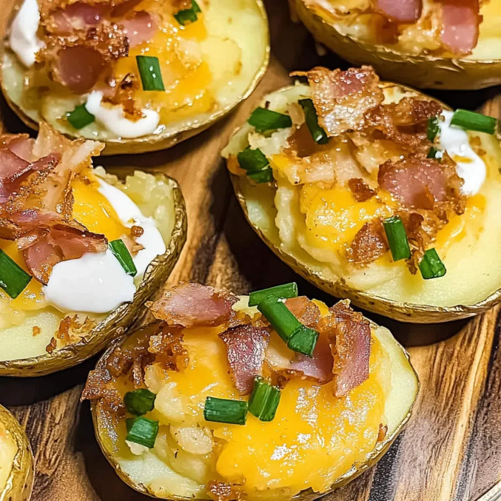 Loaded Smashed Potatoes
