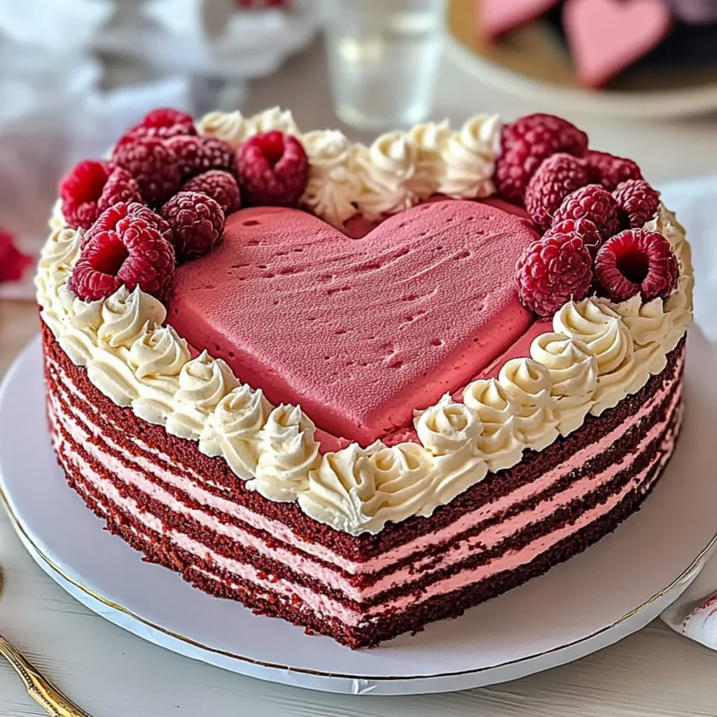 Heart-Shaped Cake