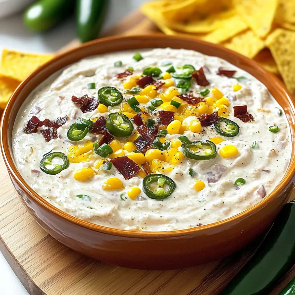 Creamy Jalapeño Popper Dip