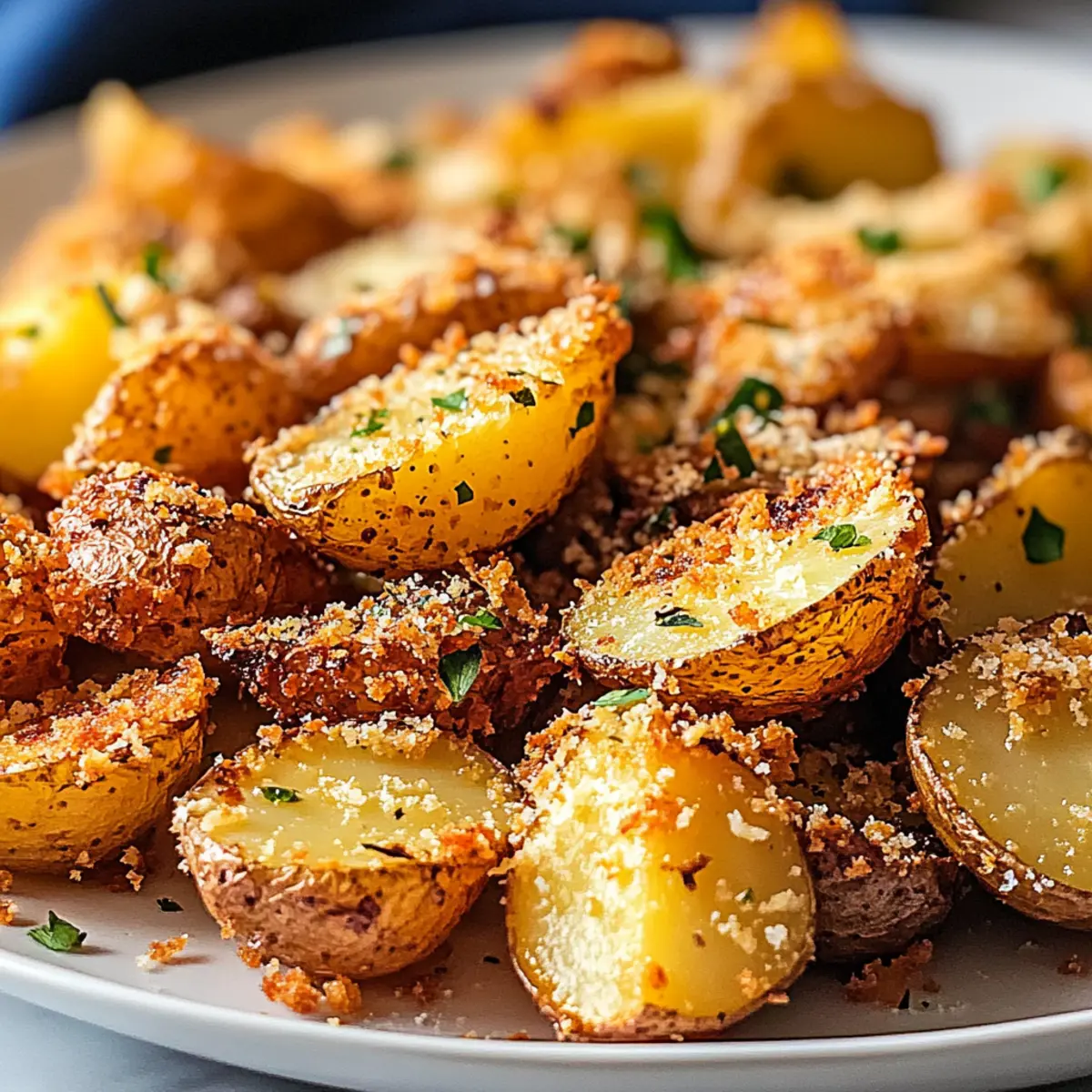 Crispy Parmesan Roast Potatoes