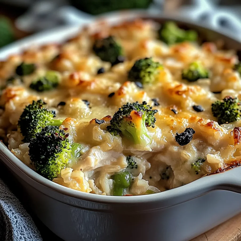 Chicken Broccoli Rice Casserole